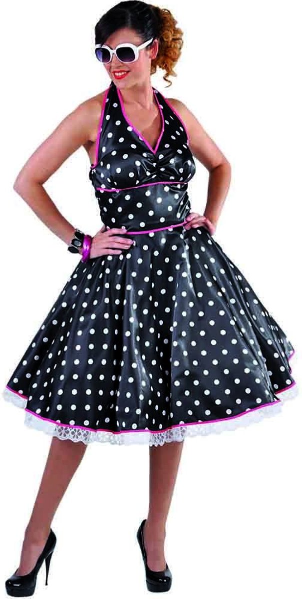 Rock & Roll Kostuum | Jaren 50 Filmster Diva | Vrouw | Large | Carnaval kostuum | Verkleedkleding